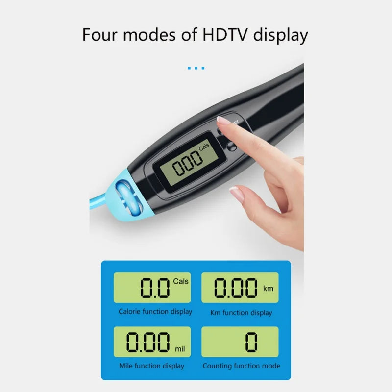 Smart Digital Jump Rope – Calorie & Fitness Tracker
