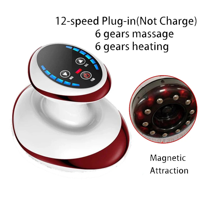 YUKUI Smart Cupping & Gua Sha Massager | Heated Suction & Anti-Cellulite Therapy
