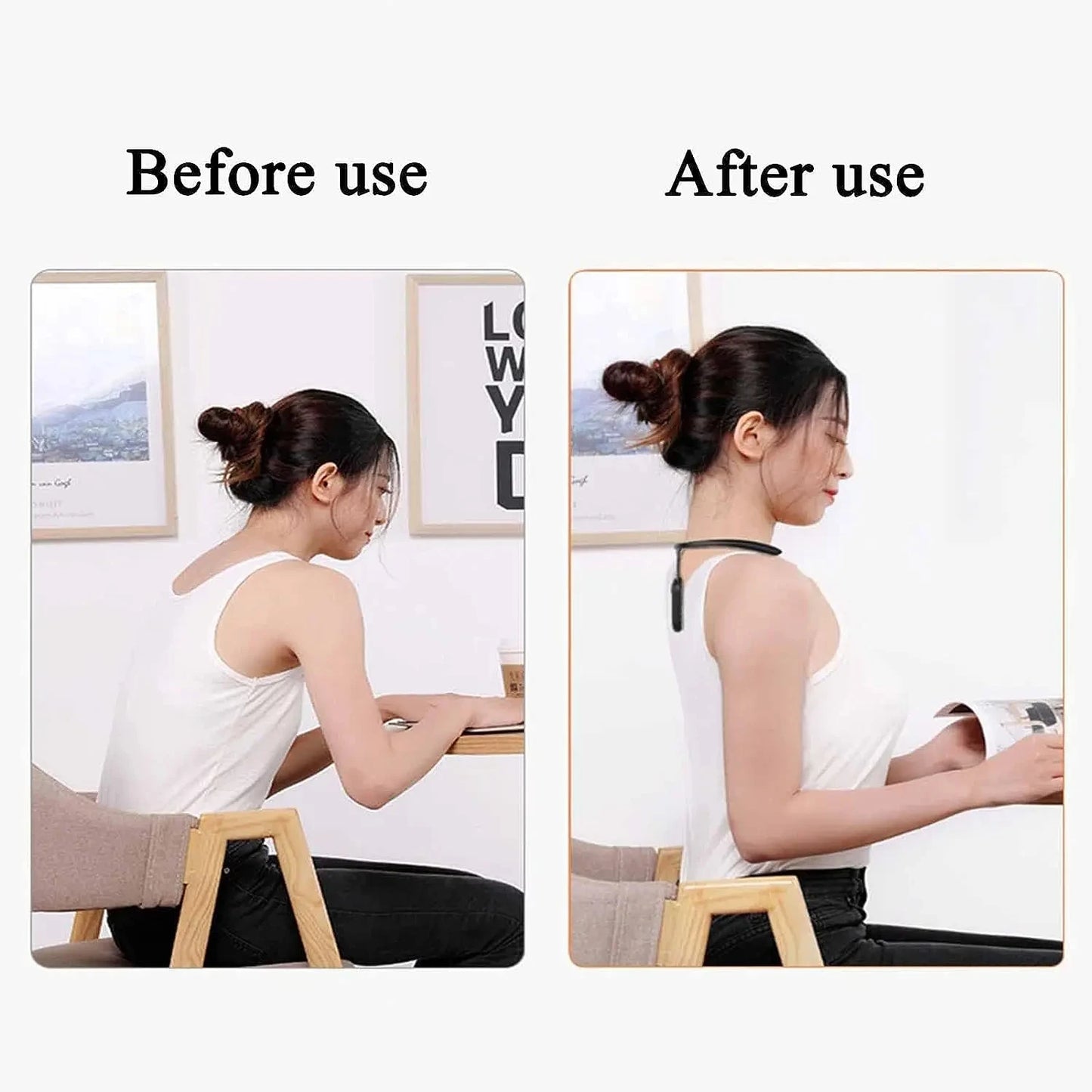 Ultrasonic Neck & Lymphatic Massager – Posture & Back Support