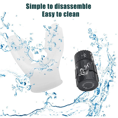 Breathing Trainer | Lung Capacity Booster with Adjustable Resistance