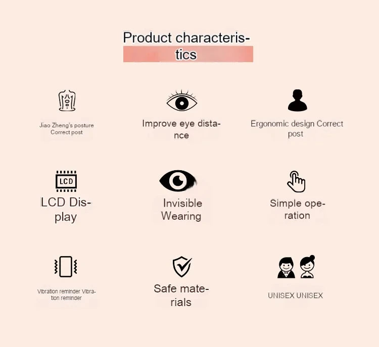 Ultrasonic Neck & Lymphatic Massager – Posture & Back Support