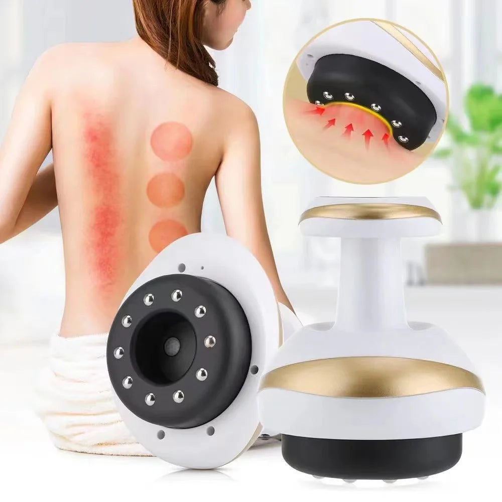 YUKUI Smart Cupping & Gua Sha Massager | Heated Suction & Anti-Cellulite Therapy