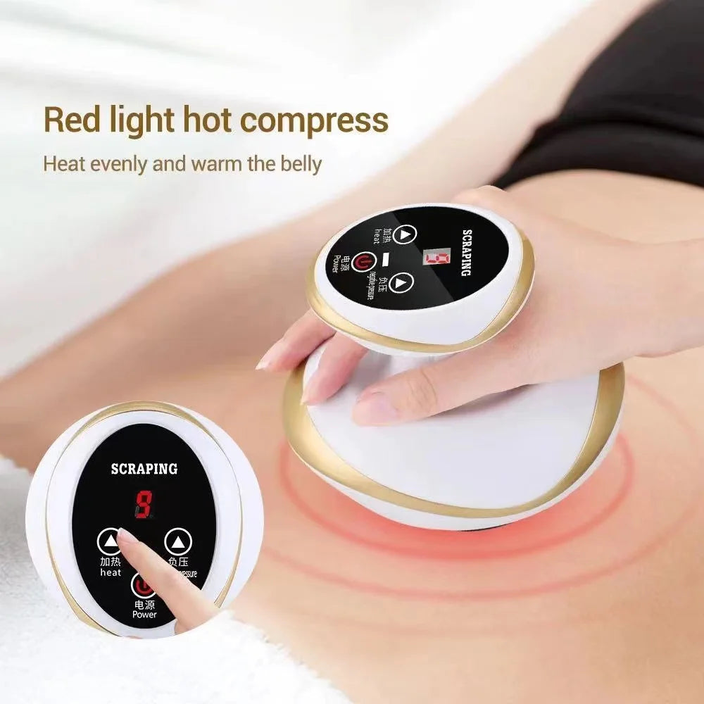 YUKUI Smart Cupping & Gua Sha Massager | Heated Suction & Anti-Cellulite Therapy