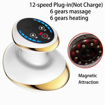 YUKUI Smart Cupping & Gua Sha Massager | Heated Suction & Anti-Cellulite Therapy