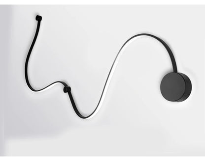 Modern Black White RGB LED Wall Lamps