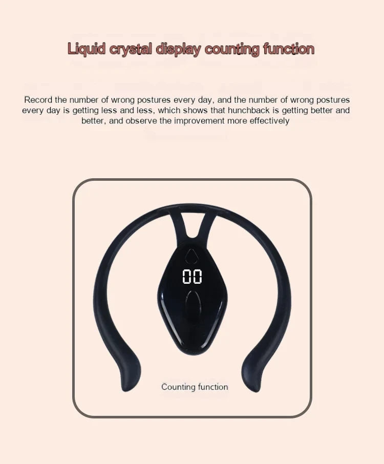 Ultrasonic Neck & Lymphatic Massager – Posture & Back Support
