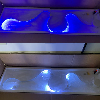 Modern Black White RGB LED Wall Lamps