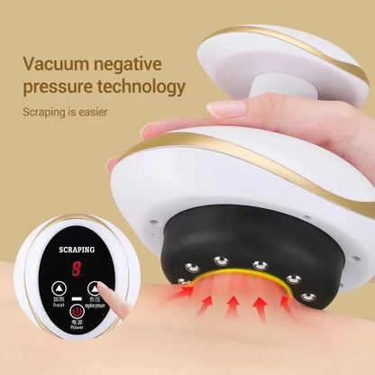 YUKUI Smart Cupping & Gua Sha Massager | Heated Suction & Anti-Cellulite Therapy