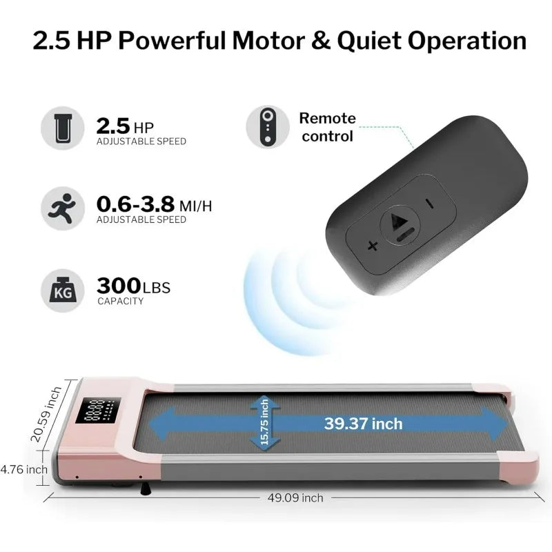 UltraSlim 3-in-1 Walking Pad | Compact Treadmill for Home & Office