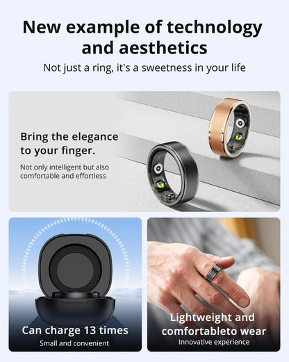 COLMI R03 Smart Ring | 39-Day Battery, Health Tracking & 5ATM Waterproof