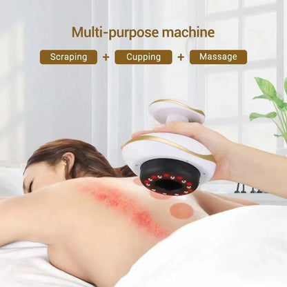 YUKUI Smart Cupping & Gua Sha Massager | Heated Suction & Anti-Cellulite Therapy