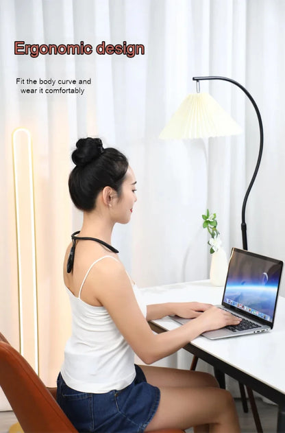 Ultrasonic Neck & Lymphatic Massager – Posture & Back Support