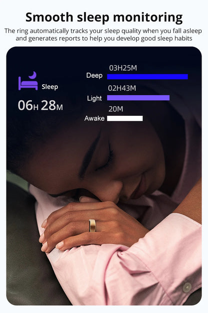 COLMI R03 Smart Ring | 39-Day Battery, Health Tracking & 5ATM Waterproof
