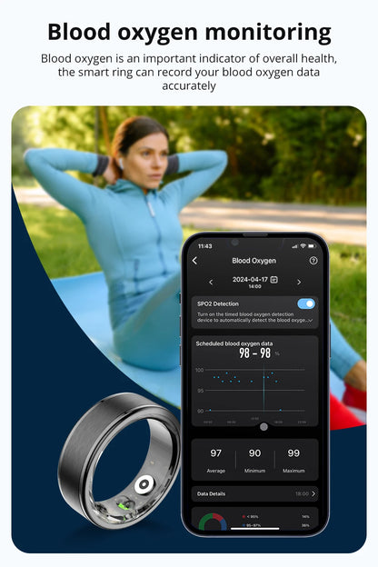 COLMI R03 Smart Ring | 39-Day Battery, Health Tracking & 5ATM Waterproof