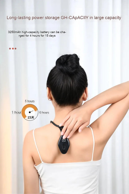 Ultrasonic Neck & Lymphatic Massager – Posture & Back Support