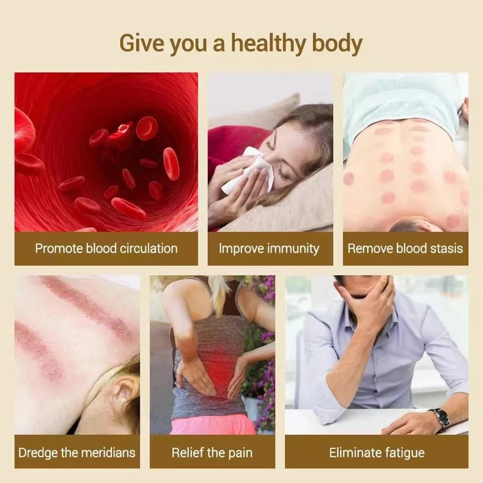 YUKUI Smart Cupping & Gua Sha Massager | Heated Suction & Anti-Cellulite Therapy