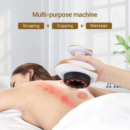 YUKUI Smart Cupping & Gua Sha Massager | Heated Suction & Anti-Cellulite Therapy