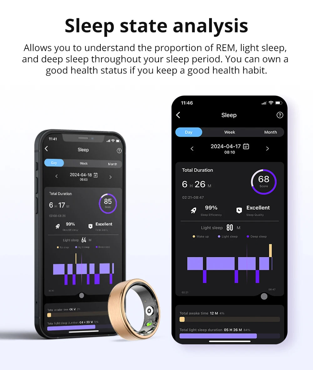 COLMI R03 Smart Ring | 39-Day Battery, Health Tracking & 5ATM Waterproof