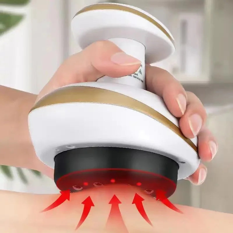 YUKUI Smart Cupping & Gua Sha Massager | Heated Suction & Anti-Cellulite Therapy