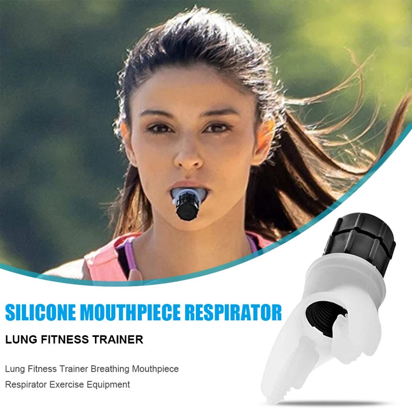 Breathing Trainer | Lung Capacity Booster with Adjustable Resistance