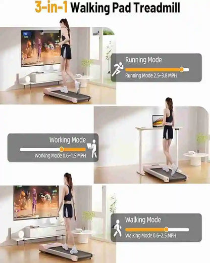 UltraSlim 3-in-1 Walking Pad | Compact Treadmill for Home & Office