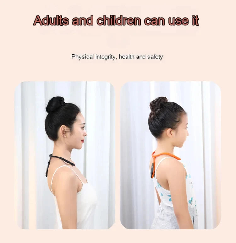 Ultrasonic Neck & Lymphatic Massager – Posture & Back Support