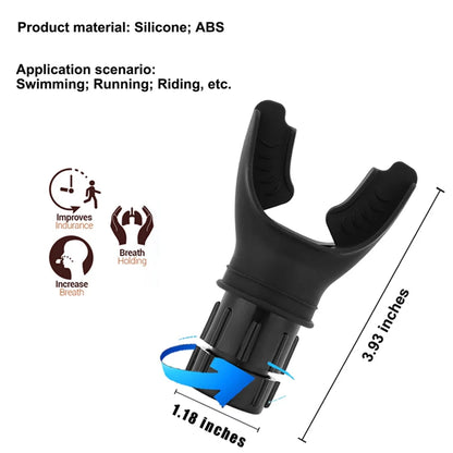 Breathing Trainer | Lung Capacity Booster with Adjustable Resistance