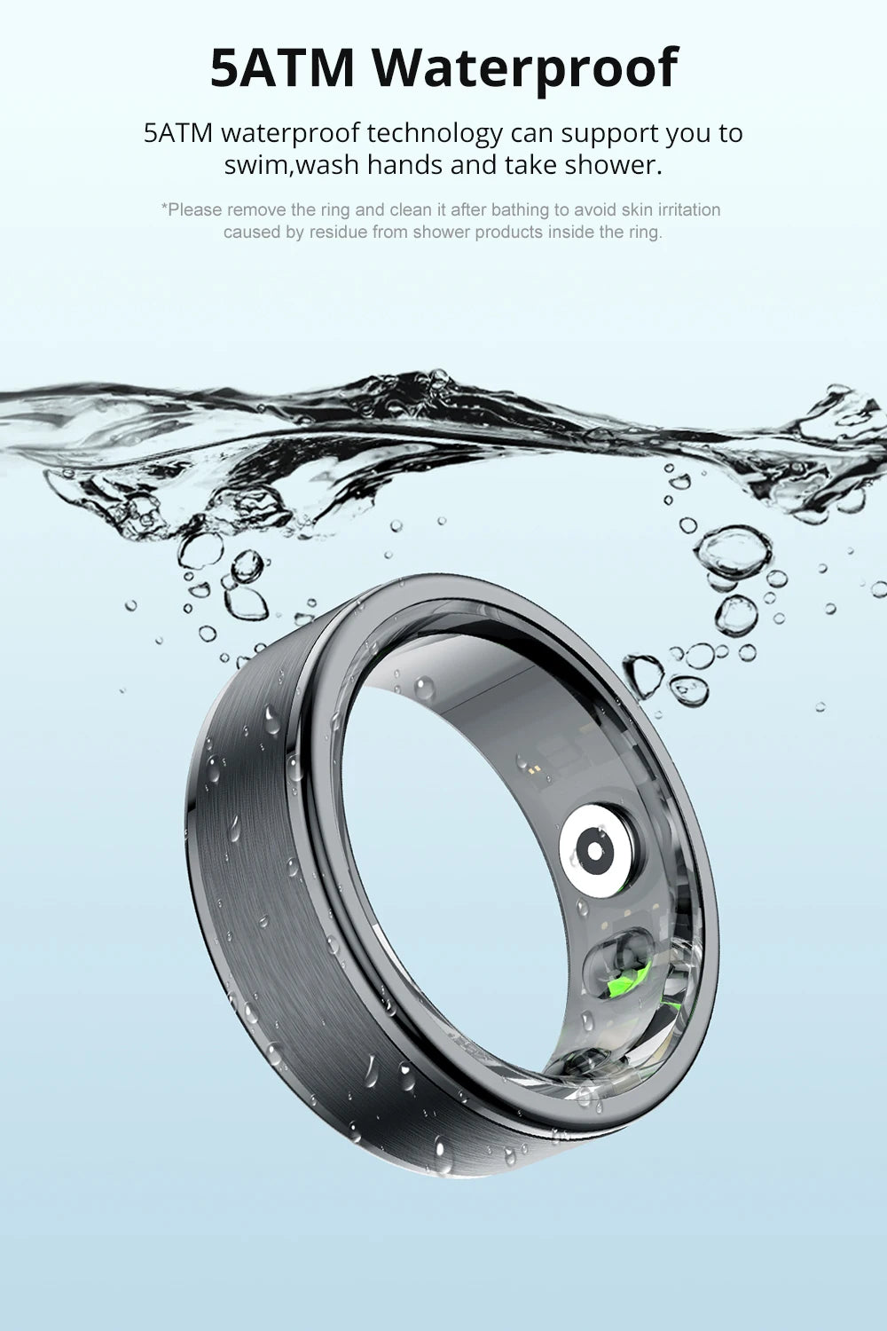 COLMI R03 Smart Ring | 39-Day Battery, Health Tracking & 5ATM Waterproof