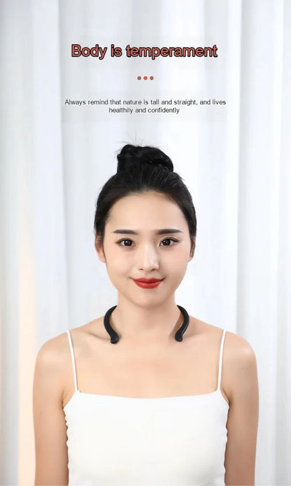 Ultrasonic Neck & Lymphatic Massager – Posture & Back Support